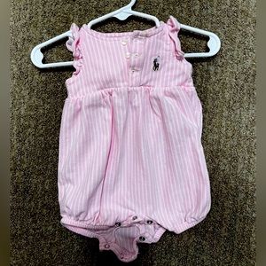Ralph Lauren Baby Girl Romper — Newborn size